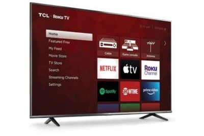 TCL 55" 4k UHD HDR Smart Roku TV - 55S451 with Remote ~Brand New In Box - Image 1 of 4