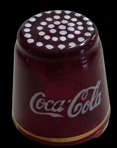 vintage Thimble Coca Cola - Picture 1 of 8
