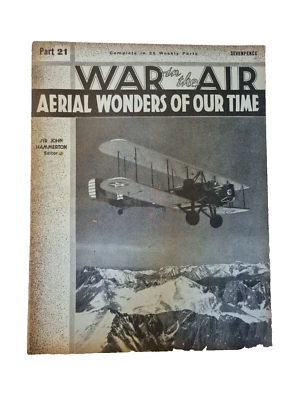 War In The Air Aerial Wonders Of Our Time Part 21, March 1936 - Image 1 of 4