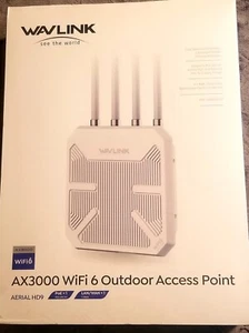 AX3000 WiFi 6 Router Outdoor Wireless Dual Band AC1200 WiFi Router w/PoE - Picture 1 of 2