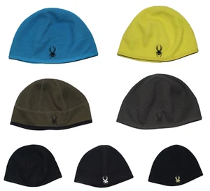 Spyder Men Core Sweater The Edge Beanie Hat Fleece Backer Winter Ski Cap - Picture 1 of 99