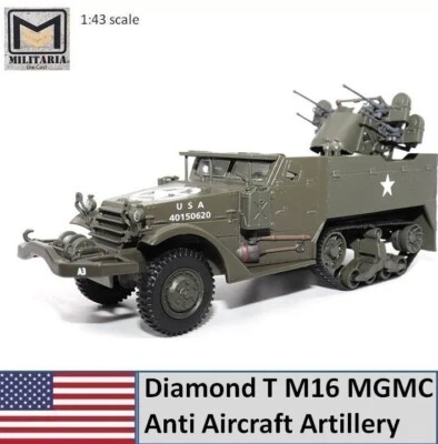 Motor City Classics 1/43 23202-44 Diamond T M16 MGMC US Army 535th Anti Aircraft - Image 1 of 4