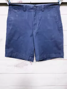 Kirkland Signature Mens Shorts Size 38 Blue Flat Front High Rise Pockets - Picture 1 of 8