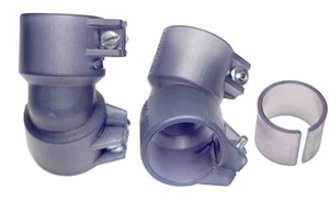 New! (2) Pro-Team Products Armson Pro-Feed 1" x 1" Feed Elbows - Light Purple - Picture 1 of 1