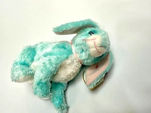 Spring The Teal Easter Bunny Rabbit Plush Toys March 7 2001 Ty Beanie Babies - Picture 1 of 17