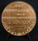 Médaille Colonne Vendôme Paris assurance L'union 1954 Napoléon