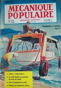 REVUE MECANIQUE POPULAIRE N° 089 TRANSBORDEUR BATEAU CAMION TURBO YACHTS 1953 - Picture 1 of 1