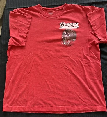 Camiseta gráfica New England Patriots NFL Football 2010 Team Schedule GG Reebok  - Imagem 1 de 4