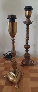 Coppia Lampade da tavolo in bronzo, Artdeco, primi '900. - Foto 1 di 15