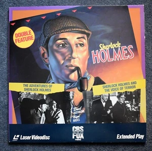 The Adventures of Sherlock Holmes - The Voice of Terror - NTSC Laserdisc - Afbeelding 1 van 2