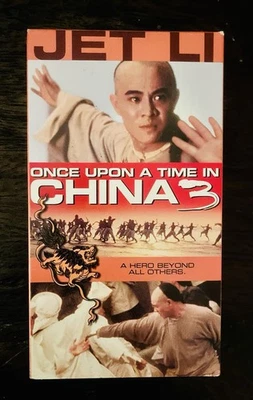 Pre-owned ~ Once Upon a Time in China 3 (VHS, 2001) Jet Li (Martial Arts) - Image 1 of 3