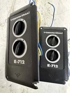 Par de tweeter CerwinVega E712 selectores de volumen de rango medio montaje roto ver foto #D6 - Imagen 1 de 9