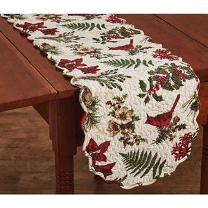 Cardinal Quilted Table Runners - Picture 1 of 5