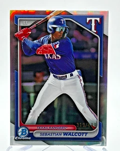Refractor cromado Bowman 2024 Sebastian Walcott/499 #BCP-211 - Imagen 1 de 2