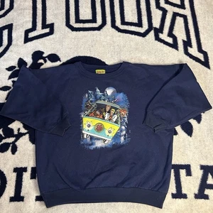 Vintage Scooby Doo Sweatshirt Youth XL Mystery Machine VTG 90s - Picture 1 of 7