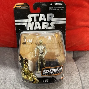 Star Wars Saga Greatest Battles C-3PO Action Figure 2006 Hasbro ROTS Ep 3 - Picture 1 of 7