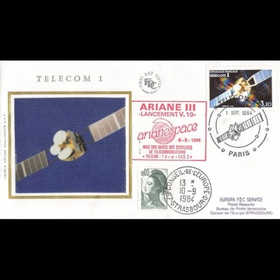 AR 21L - 1984 - FDC 1ST DAY PS FRANCE TÉLÉCOM 1 - Immagine 1 di 2