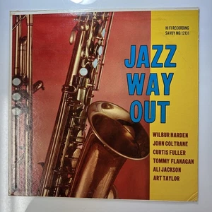 Jazz Way Out Record Vinyl John Coltrane Savoy MG 12131 1958 RVG Wilbur Harden - Picture 1 of 5
