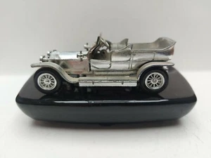 MATCHBOX GIFTWARE Rolls Royce Silver Ghost SILVER PLATED ON CERAMIC TRAY YESTERY - Bild 1 von 6