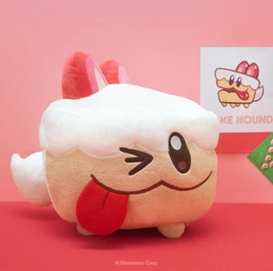 Cookie Run kingdom Cake Wild Dog Plush Doll Toy Cushion Fedex Ship - Picture 1 of 3