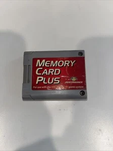 One Performance Memory Card Plus per Nintendo 64 N64 - Testata e funzionante - Foto 1 di 4