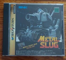 SEGA Saturn SNK Metal Slug Video Game & Manual NTSC-J