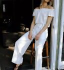 Free People Everything Set Top & Trousers Retro, Ivory, UK 16, RRP $168