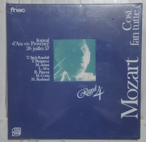 Mozart - Cosi Fan Tutte Randall Berganza Festival Provence 1957 4LP Still Sealed - Picture 1 of 1