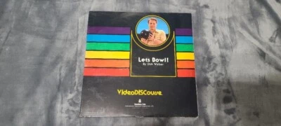 Laser Disc Lets Bowl by Dick Weber Bowling VIDEODISCOURSE TESTED - Image 1 of 4