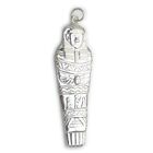 Egypte Toetanchamon Sarcofaag sterling zilveren GROTE charme hanger .925 x1..