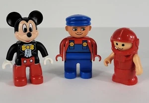 Vintage Lego Duplo  Set of 2 and 1 other little figures  - Picture 1 of 12