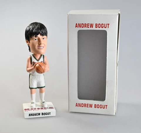 Milwaukee Bucks Andrew Bogut Bobblehead In Box Cover