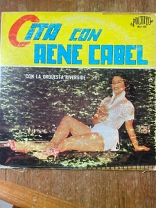 Rene Cabel Con La Orquesta Riverside ‎– Cita Con Rene Cabel Vinyl LP Puchito - Picture 1 of 6