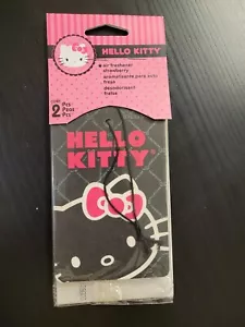 Hello Kitty 2 Pack Strawberry Air Freshener - Picture 1 of 3