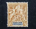 Nystamps französische Guadeloupe-Briefmarke # 39 neuwertig OG H Y10y2018