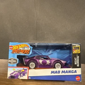 2024 Hot Wheels Pull Back Speeders Mad Manga - Picture 1 of 10