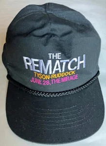 Original NEW Mike Tyson vs Razor Ruddock II Boxing Fight Cap Hat NEVER WORN - Picture 1 of 1