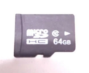 CARTE MÉMOIRE MICRO SD 64 Go SDHC (VOIR DESCRIPTION) a1300 - Photo 1 sur 2