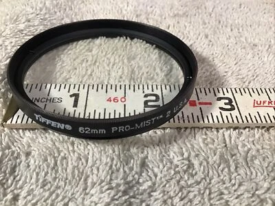 Tiffen 62mm Pro-Mist 2 White Diffusion Camera Lens Filter - Image 1 of 4