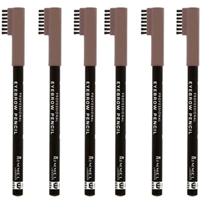 (6 Pack) New Rimmel Professional Eyebrow Hazel 002 0.05 Ounces - Image 1 of 4