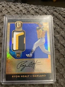 2017 Panini Chronicles Gold Standard Jersey Prime /25 Ryon Healy Rookie Auto RC - Picture 1 of 3