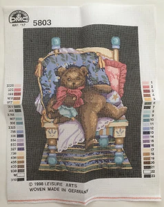 Vintage Creative World DMC Leisure Arts #5803 Art. 117 Needlepoint Canvas - Picture 1 of 3