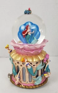 Disney Store Musical Globo di Neve Sirenetta Figlie di Tritone Ariel - Foto 1 di 8