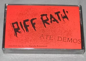 New RIFF RATH' Ate Demos AUDIO CASSETTE TAPE '87 Nashville indie album RARE raff - Picture 1 of 3