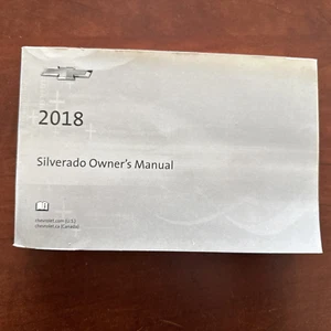 2018 Chevrolet Silverado Owners Manual Set OEM Book Guide repair service - Bild 1 von 4