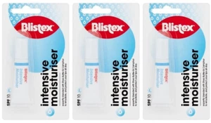 Blistex Intensive Moisturiser Hydrating Protective Lip Balm 5g for Dry Lips X 3 - Picture 1 of 1