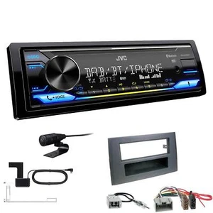 JVC DAB+ Bluetooth USB inkl. Antenne Autoradio für Volvo XC90 2002-2014 - Bild 1 von 6