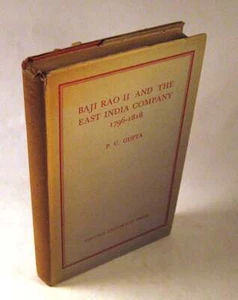 BAJI RAO II & EAST INDIA COMPANY 1796-1818 1939-Matatha Confedracy,British - Imagen 1 de 1