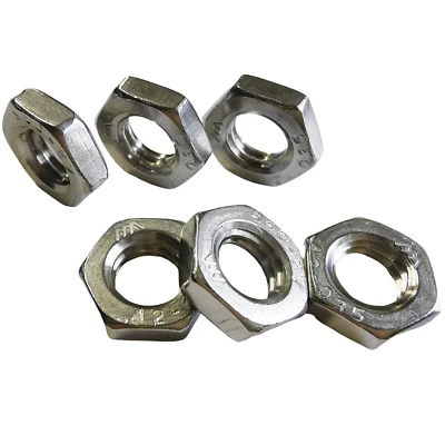 Sechskantmuttern niedrig Flach 439 Edelstahl VA M2 - M12 - Bild 1 von 4