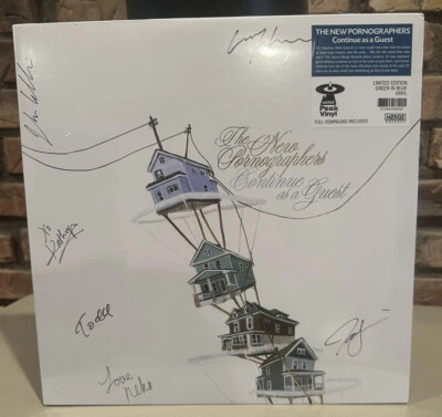 THE NEW PORNOGRAPHERS Continue As A Guest Signed  Vinyl LP Autographed Neko Case - Image 1 of 4